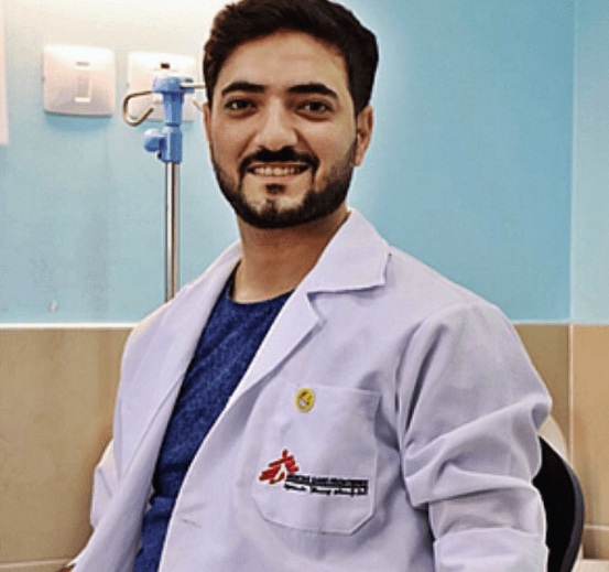 Dr. Ahmad Al Sahar was killed in the November 21 strike on Al-Awda Hospital