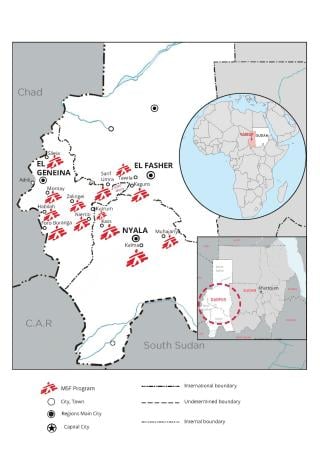 MSF Programs in Darfur 2003-2009