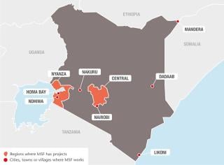 Kenya Map IAR 2016