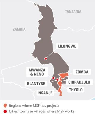 Malawi Map IAR 2016