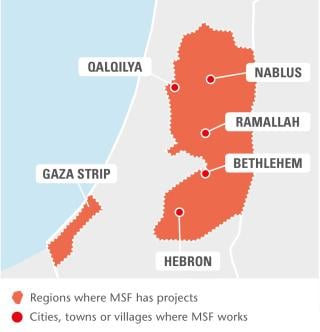 Palestine Map IAR 2016