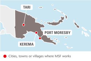 Papua New Guinea Map IAR 2016